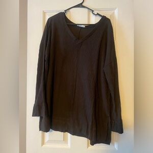 Zenana waffle knit